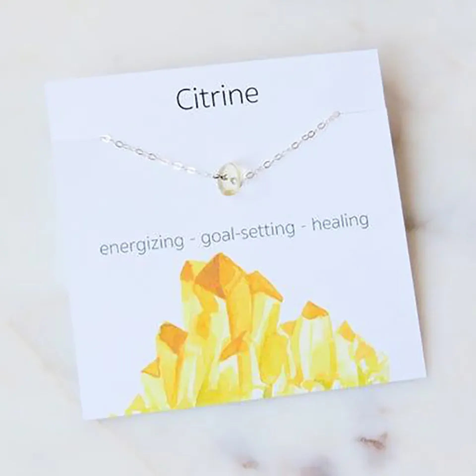 Elemental Stone Charms Necklace