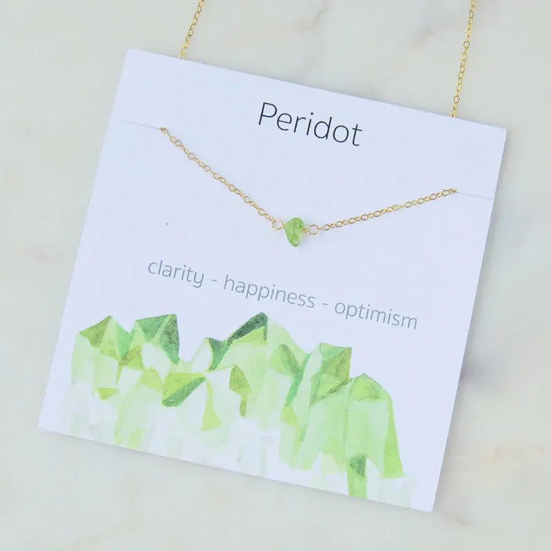 Elemental Stone Charms Necklace