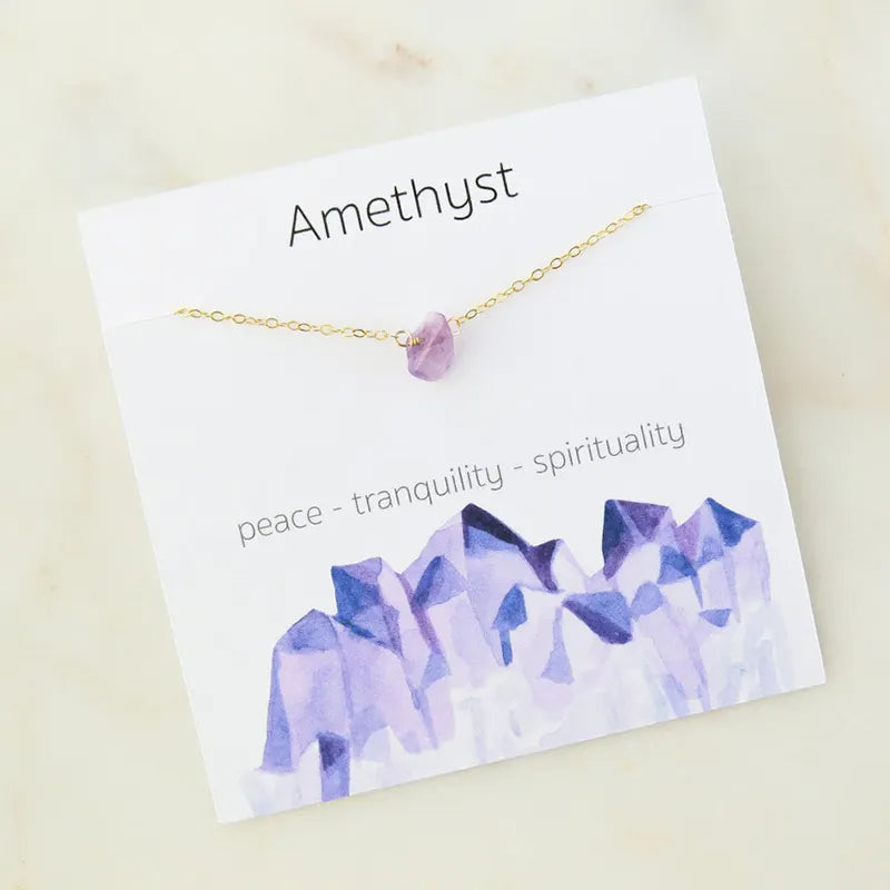 Elemental Stone Charms Necklace