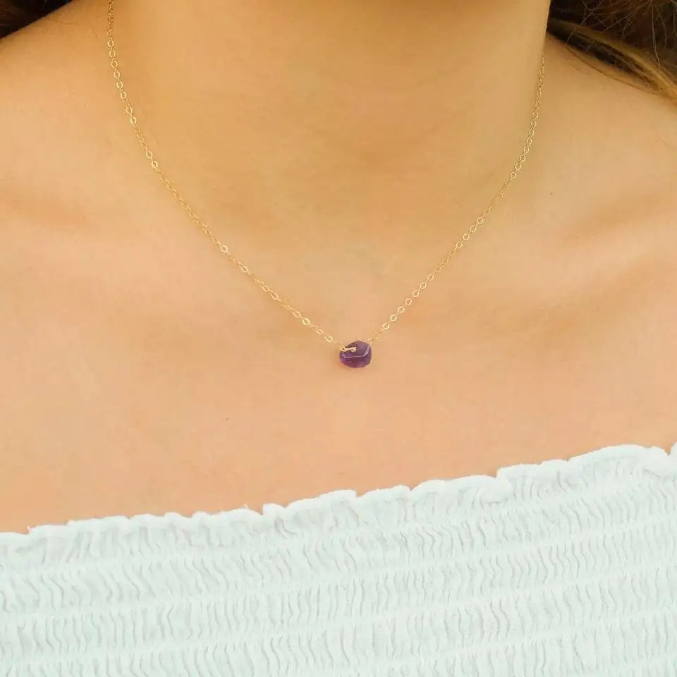 Elemental Stone Charms Necklace