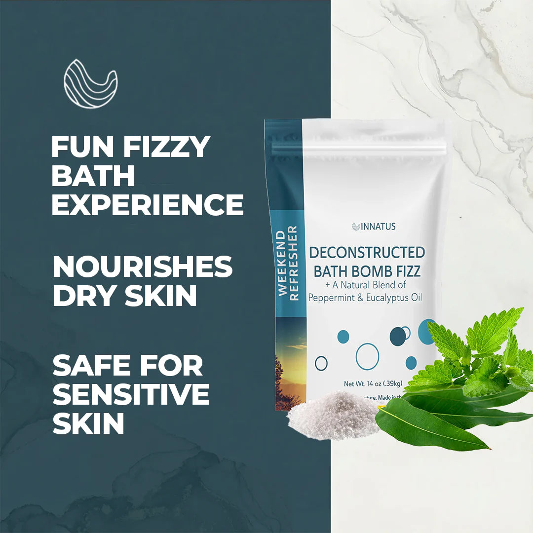 Sea Salt Fizzy Deconstructed Weekend Refresher Bath Bomb