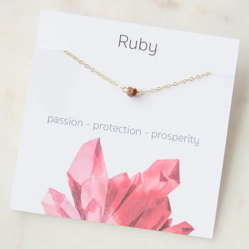 Elemental Stone Charms Necklace