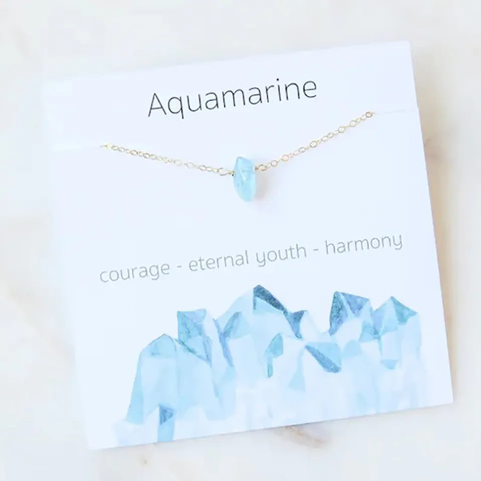 Elemental Stone Charms Necklace